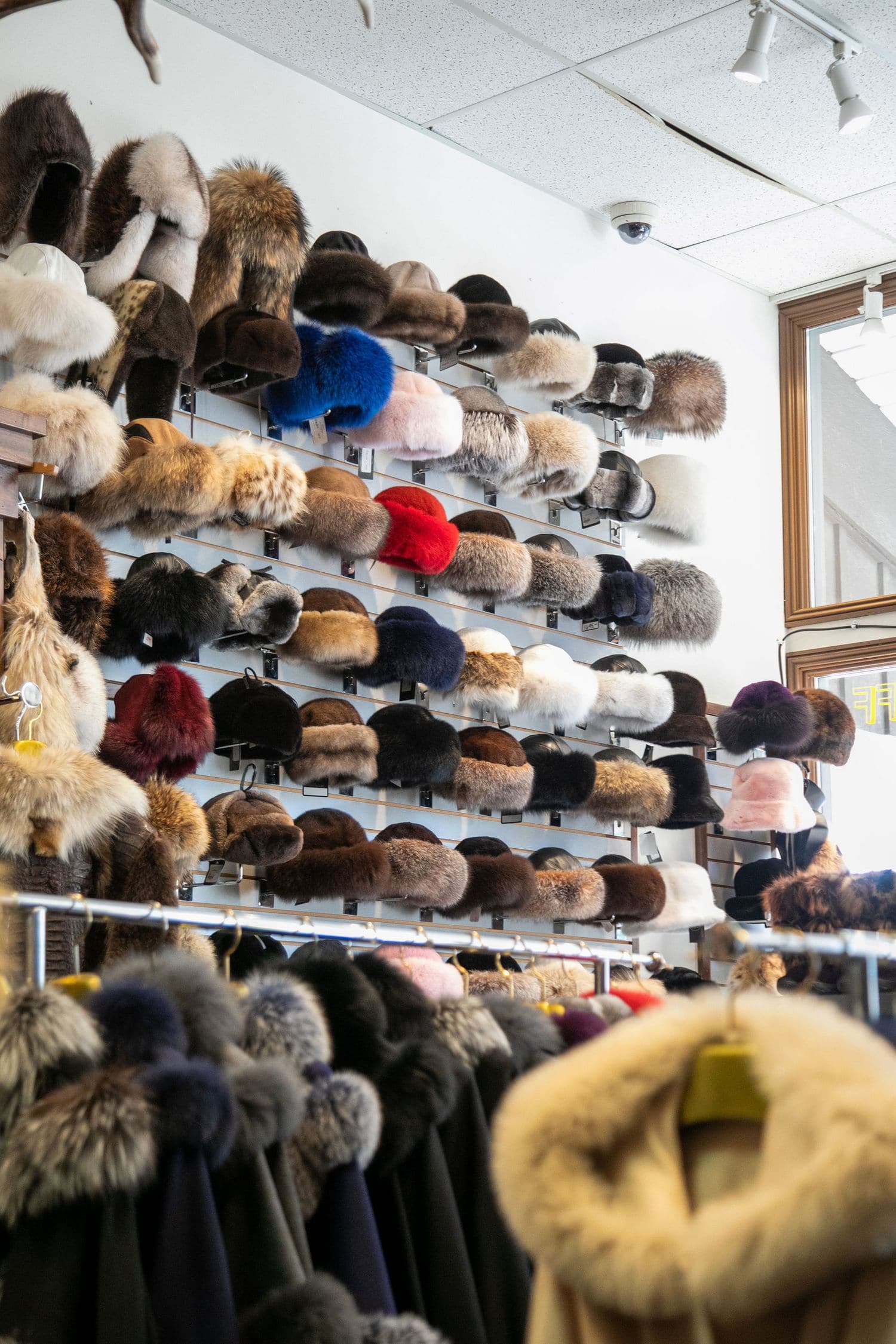 Fur store on sale