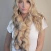 russian sable knit scarf