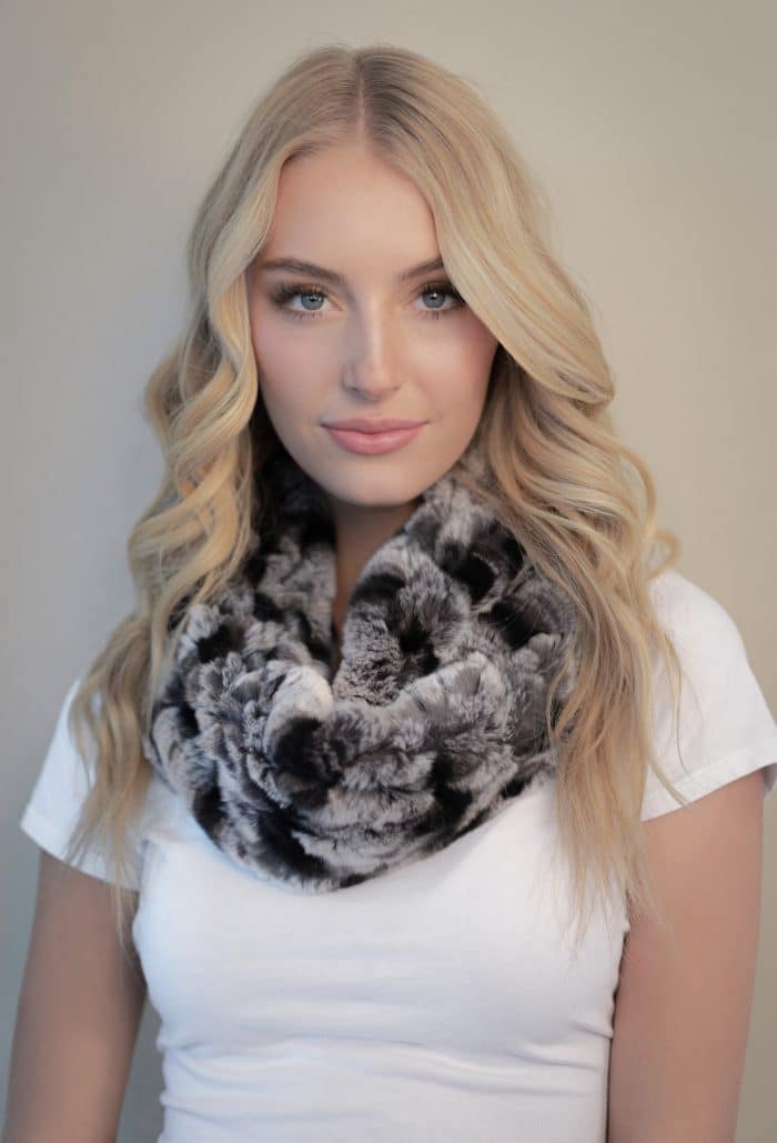 chinchilla scarf