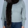 long brown scarf