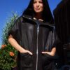 The Galiva - Reversible South West African Astrakhan Coat - Marrone - Reverse side out - Front