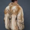The Ryan coyote bomber jacket - Natural - back
