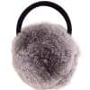 grey earmuffs against a white background