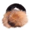 brown earmuffs against a white backdrop