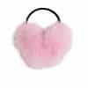 pink earmuffs against a white background
