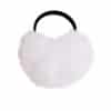 white earmuffs against a white background