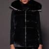 ALMA REX VEST BLACK FRONT