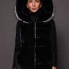 ALMA REX VEST BLACK HOOD