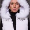 ALMA REX VEST WHITE HOOD